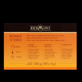 Richmont Rooibos Sunrise 40 Saszetek