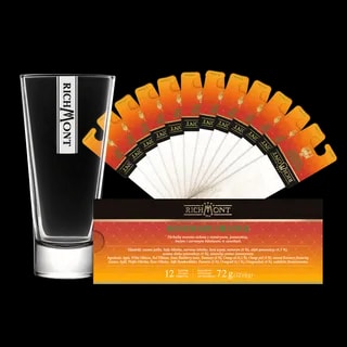 Zestaw Herbata Richmont Rosemary Orange 12 Saszetek + Szklanka Richmont Ice