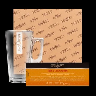 Richmont Spicy Cinnamon 12 Saszetek + Szklanka Hot Winter