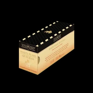 Richmont White Pearl of Fujian 12 Saszetek + Szklanka Hot Winter