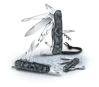 Scyzoryk Victorinox Huntsman Szary 1.3713.942