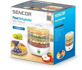 SENCOR - Suszarka do Żywności 5 TAC SFD 750WH - 250W