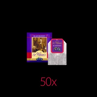 Owocowo-Ziołowa Herbatka Sir William's Tea Blueberry 50 Saszetek