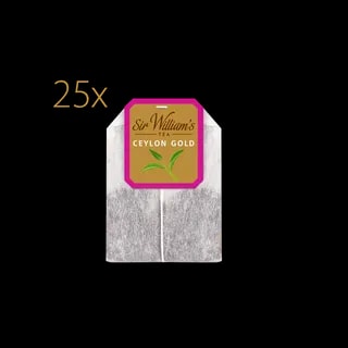 Sir William's Tea Ceylon Gold 25 Torebek