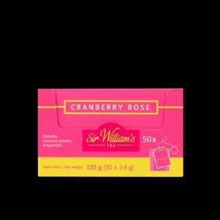 Sir William’s Tea Cranberry Rose 50 Saszetek