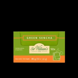 Sir William’s Tea Green Sencha 50 Saszetek