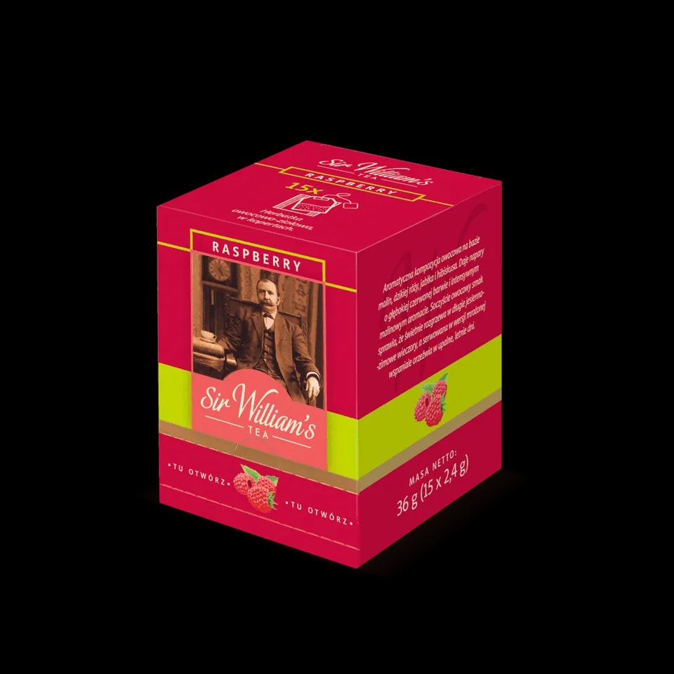 Sir William’s Tea Raspberry 15 Saszetek