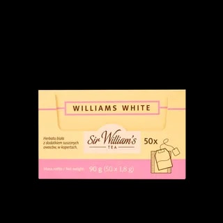 Sir William’s Tea White 50 Saszetek