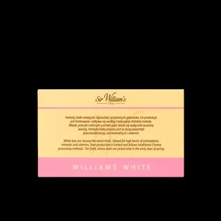 Sir William’s Tea White 50 Saszetek