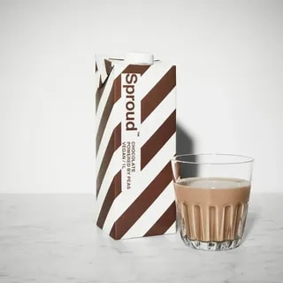 Sproud - Napój Roślinny Czekoladowy z Żółtego Grochu - 6 x 1L