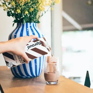 Sproud - Napój Roślinny Czekoladowy z Żółtego Grochu - 6 x 1L