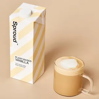 Sproud - Napój Roślinny Vanilla z Żółtego Grochu - 6 x 1L