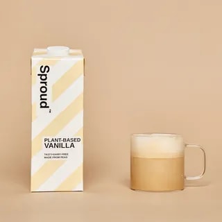 Sproud - Napój Roślinny Vanilla z Żółtego Grochu - 6 x 1L