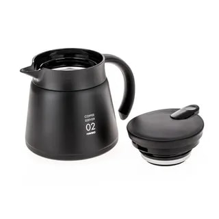 Hario Insulated Stainless Steel Server V60-02 Czarny - 600ml