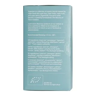 Teministeriet - Supertea Apple Elderflower Organic - Herbata 20 Torebek