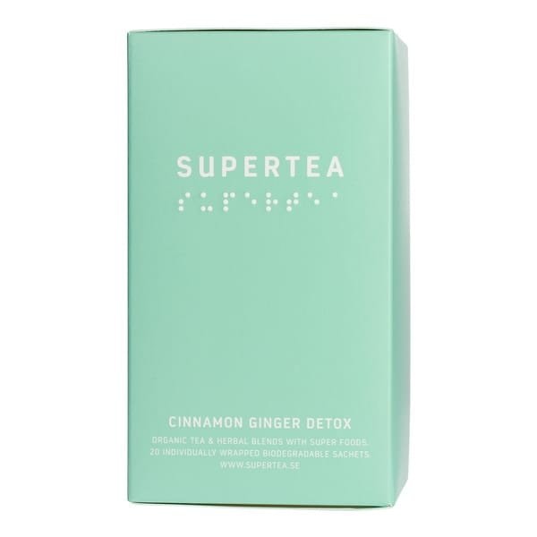 Teministeriet - Supertea Cinnamon Ginger Detox - Herbata 20 Torebek