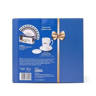 Zestaw Porcelanowy Sir William's & 12 Herbat ROYAL EARL GREY