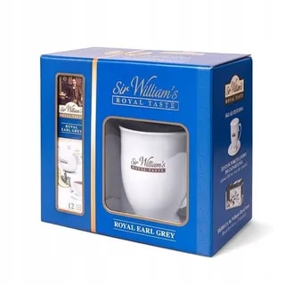 Zestaw Porcelanowy Sir William's & 12 Herbat ROYAL EARL GREY