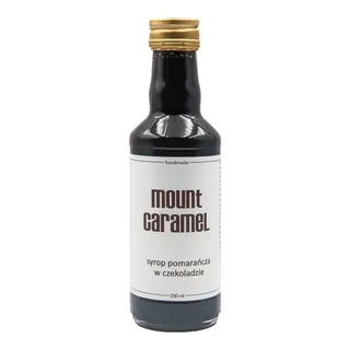 Syrop Mount Caramel Pomarańcza w Czekoladzie 200ml