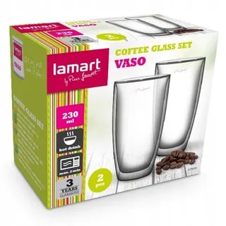Lamart - Zestaw Szklanek Termicznych VASO LT9010 - 230 ml