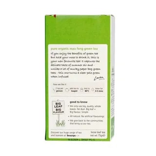 teapigs Mao Feng Green Organic herbata sypana 75g