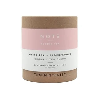 Teministeriet - NOTE White Tea Elderflower Organic - Herbata Biała 20 Torebek