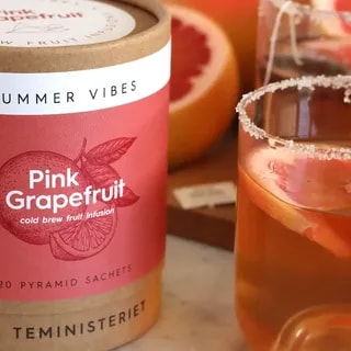 Teministeriet Summer Vibes Pink Grapefruit – herbata owocowa 20 saszetek