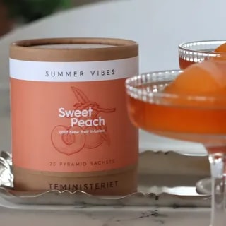 Teministeriet Summer Vibes Sweet Peach – herbata owocowa 20 saszetek