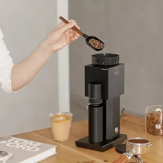 Timemore Bricks 01S Młynek Elektryczny do Kawy Czarny Żarna S2C 150 Ustawień Espresso Przelew