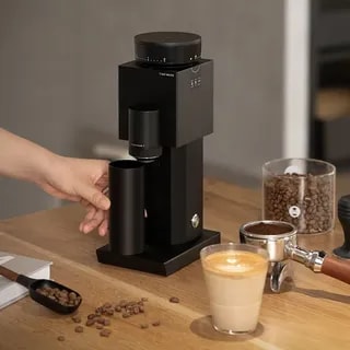 Timemore Bricks 01S Młynek Elektryczny do Kawy Czarny Żarna S2C 150 Ustawień Espresso Przelew