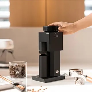 Timemore Bricks 01S Młynek Elektryczny do Kawy Czarny Żarna S2C 150 Ustawień Espresso Przelew