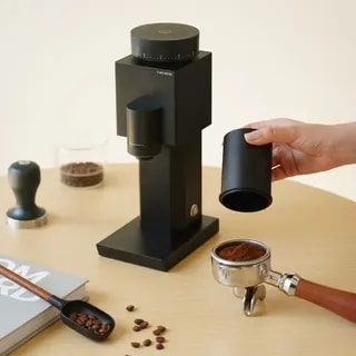 Timemore Bricks 01S Młynek Elektryczny do Kawy Czarny Żarna S2C 150 Ustawień Espresso Przelew