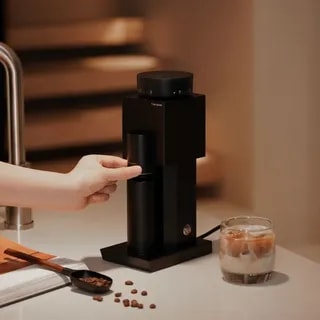 Timemore Bricks 01S Młynek Elektryczny do Kawy Czarny Żarna S2C 150 Ustawień Espresso Przelew
