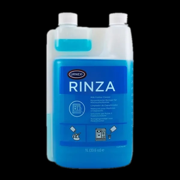 Do ekspresu Urnex Rinza Płyn 1 L alkaliczny - środek do czyszczenia spieniacza mleka