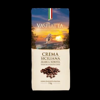 Kawa Ziarnista Vaspiatta Crema Siciliana 1Kg