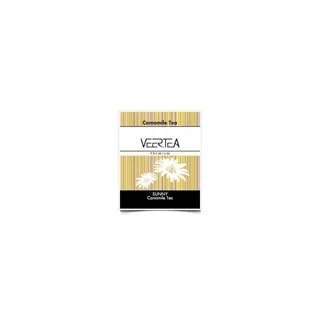 VEERTEA Sunny Camomile - herbata rumianek w saszetkach / kopertkach - 100 torebek