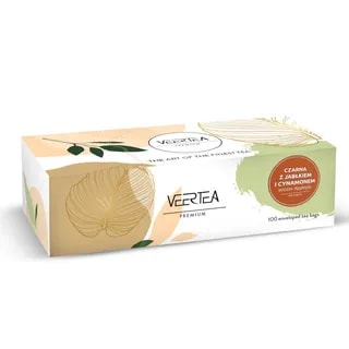 VEERTEA Winter Applepie - Herbata Czarna z Jabłkiem i Cynamonem - 100 Kopert