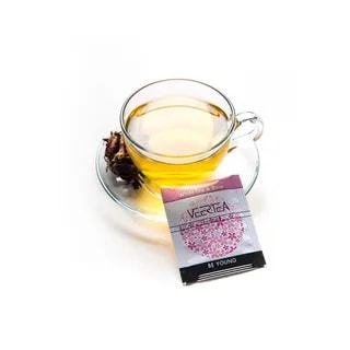 VEERTEA White Tea & Rose - herbata biała z różą w saszekach / kopertkach - 100 torebek