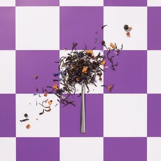 Vegan Tea - Lawendowa Śliwka - Herbata Czarna 80g