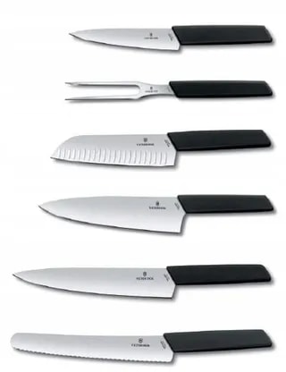 Victorinox Blok Na Noże Swiss Modern Czarny 6.7186.63