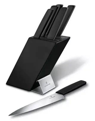 Victorinox Blok Na Noże Swiss Modern Czarny 6.7186.63