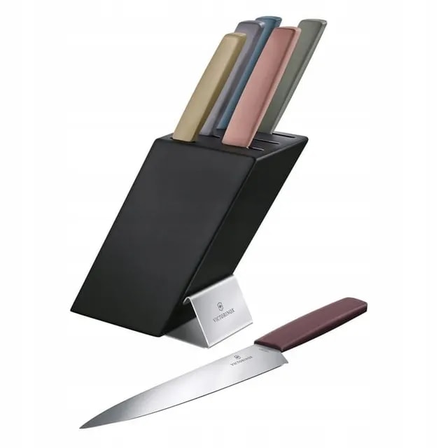 Victorinox Blok Na Noże Swiss Modern Multicolor 6.7186.66