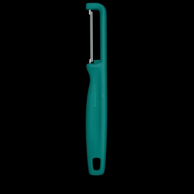 Victorinox Obieraczka Iota Ząbkowane Ostrze Zielona 6.0943.4