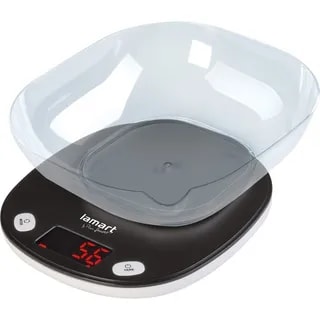 Lamart - Waga kuchenna z wyświetlaczem LCD i miską - PEZO LT7069
