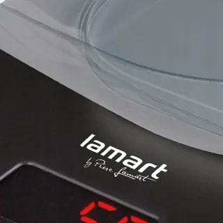 Lamart - Waga kuchenna z wyświetlaczem LCD i miską - PEZO LT7069