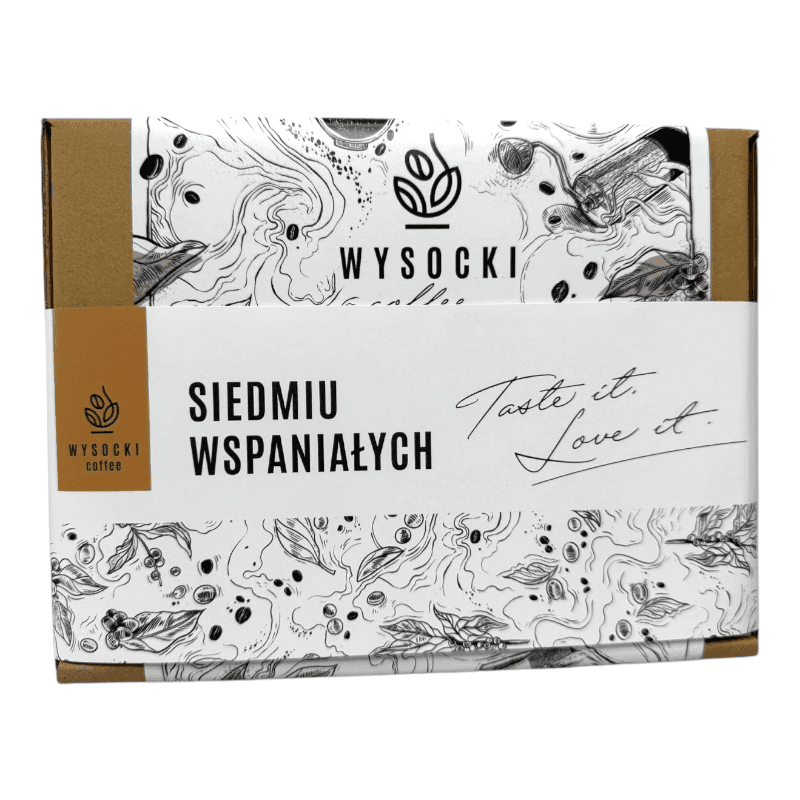 Wysocki Coffee Zestaw Tastingowy Siedmiu Wspaniałych 252g