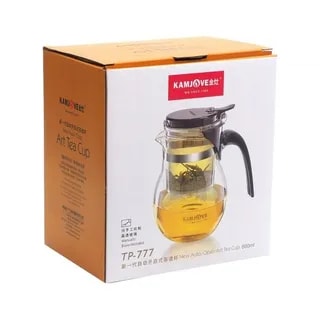 Kamjove - Zaparzacz do herbaty z sitkiem 600 ml
