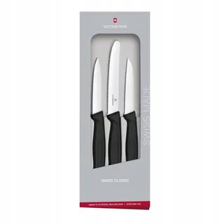 Victorinox Zestaw 3 Noży do Warzyw Swiss Classic Czarny 6.7113.3G