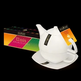 Zestaw Porcelanowy DUO + 12 Herbat Richmont