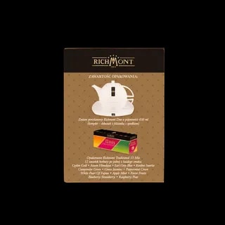 Zestaw Porcelanowy DUO + 12 Herbat Richmont